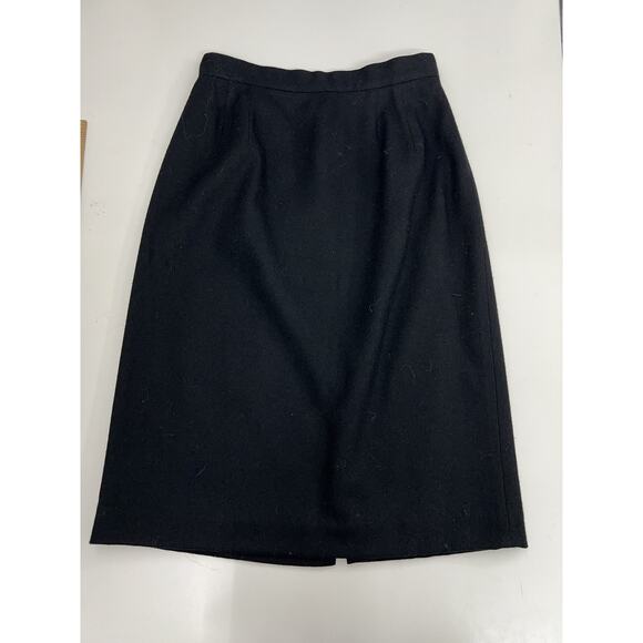 Womens Radcliffe Black Wool Skirt Size Unknown - Picture 1 of 12